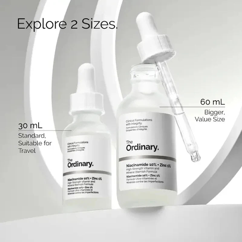 Korean Niacinamide 10% + Zinc 1% Serum – 30ml | Multi-Effect Skin Solution
